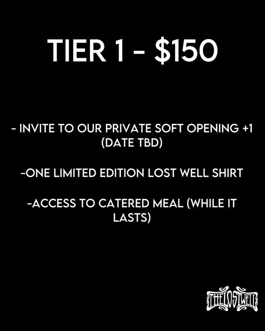 Tier 1- Fundraiser