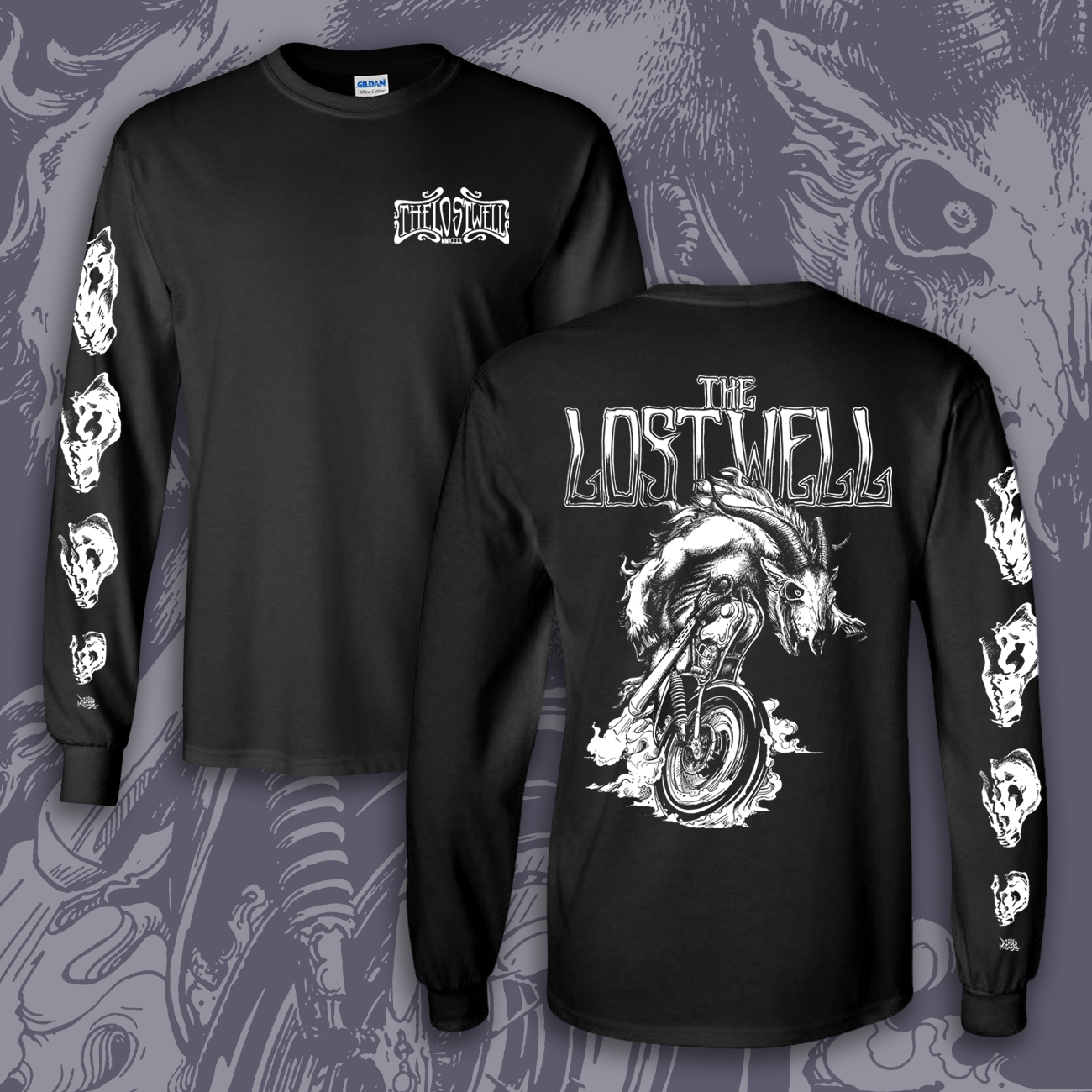 OG Motorgoat/Skull Sleeve Sweat Shirt